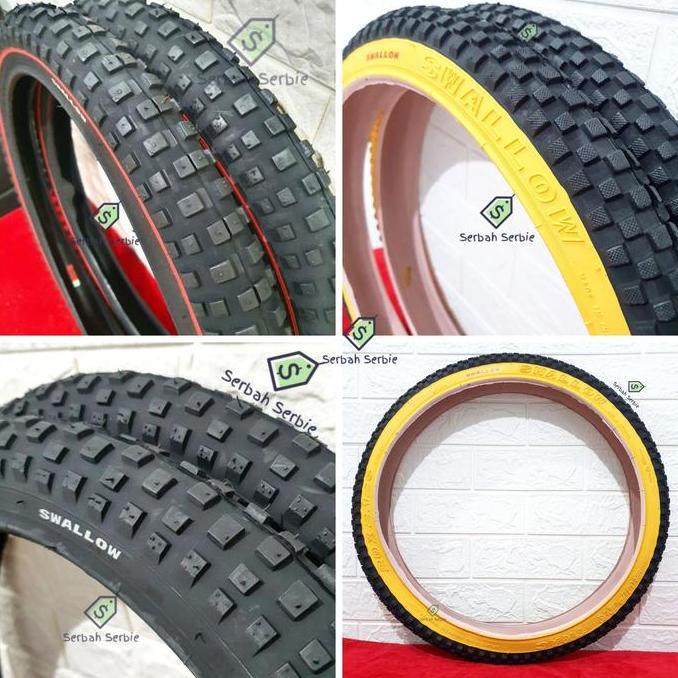BAN LUAR SEPEDA 20X2.125 SWALLOW 20 X 2125 2.125 20X2125 BMX ANAK