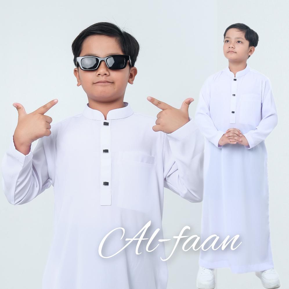 Termurah Jubah Anak Pria Jubah Remaja Gamis Anak Jubah Muslim Pria Panjang Hitam Katun Robes