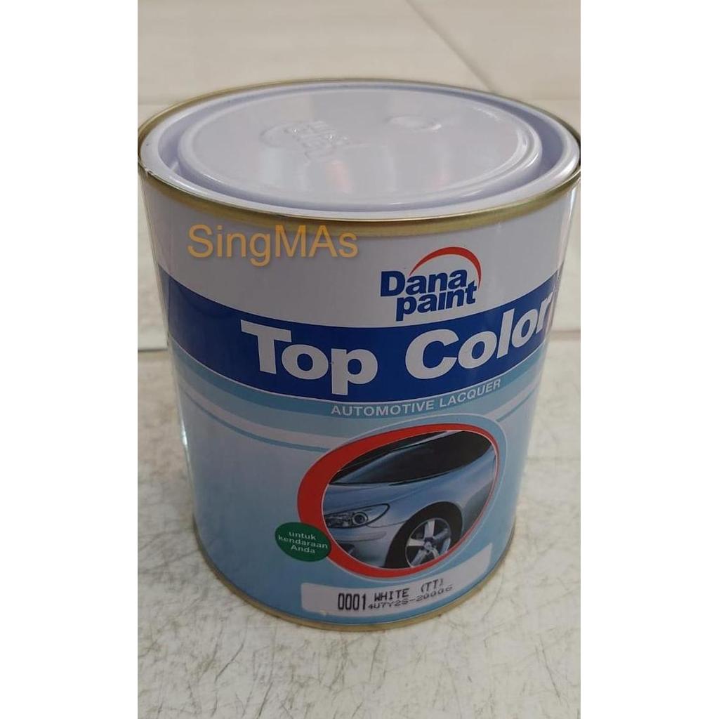 Cat Mobil Duco TOP COLOR 222-0001 White (TT) 1Kg Pagar Kayu Putih
