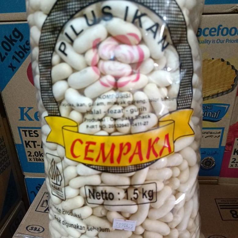 Terlaris Pilus / kerupuk ikan cempaka 1 bal