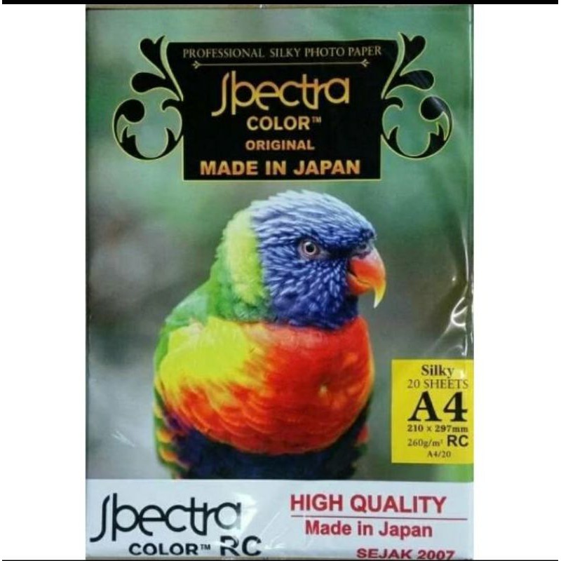 Kertas Foto Spectra 260 Silky