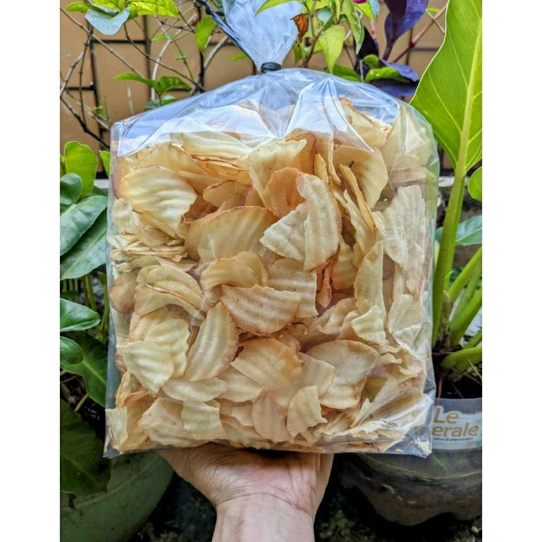Terlaris Keripik Singkong Kering Aneka Rasa kemasan 1kg