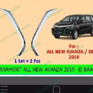 List Lis Grille Xenia 2019 Grill Ornament All Avanza/Xenia 2019-2020 Chrome