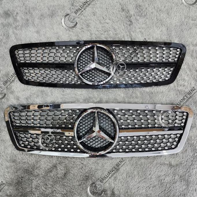 GRILL DIAMOND MERCEDES W203 C200 C230 C240 2000-2007 GRILLE AMG W203