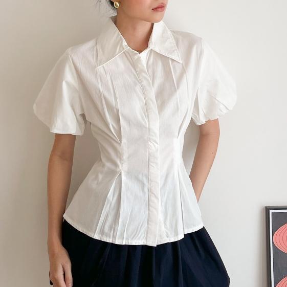 Esther Slim Fit Esther Slim Fit Top / Blouse Kemeja Kantor