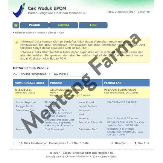 Buchang Xiaoru Sanjie Capsule - Untuk kanker payudara dan mastoplasia