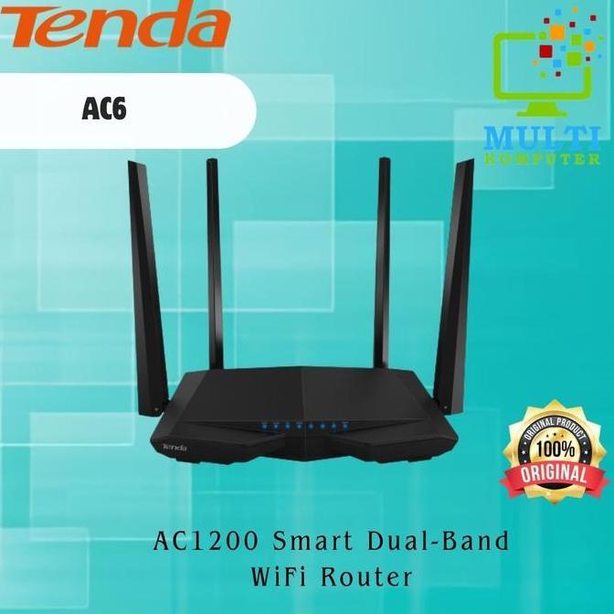Tenda AC6 Wifi Router AC 1200 mbps
