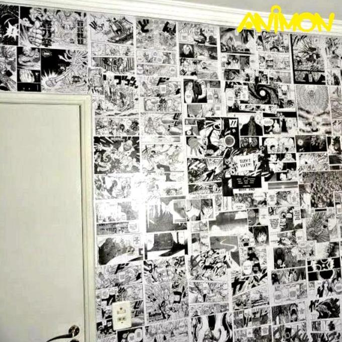 Poster Manga Anime Dekorasi Dinding Aesthetic Wallpaper Collage Kit