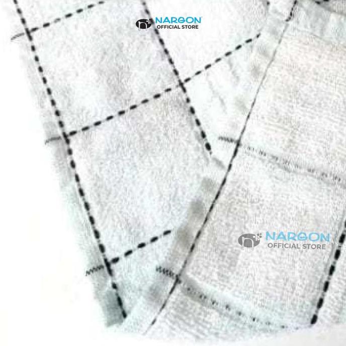 Serbet Dapur 1 Lusin Tebal Jumbo Kain Lap Serbaguna Lap Handuk Lap Piring Nargon uk 60 x 60 cm RF