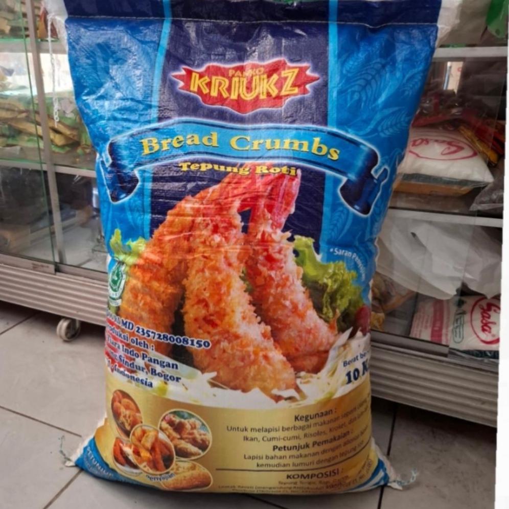 Sale Tepung Roti White / Putih Kriukz 10Kg Tepung Roti Renyah Serbaguna