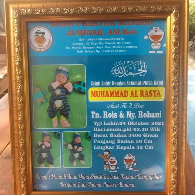 BINGKAI RT RW PLAT RUMAH