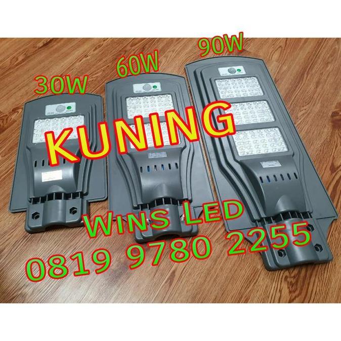 JALAN SOLAR TENAGA SURYA 90W KUNING PJU SOLAR CELL 90WATT 90 WATT