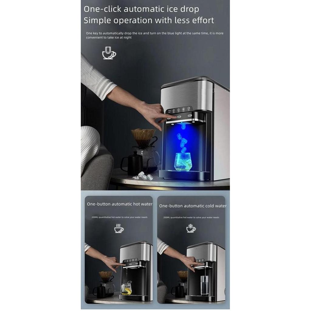 EZVECHE Dispenser Minum Fungsi Air Panas & Dingin & Es Batu - Promo