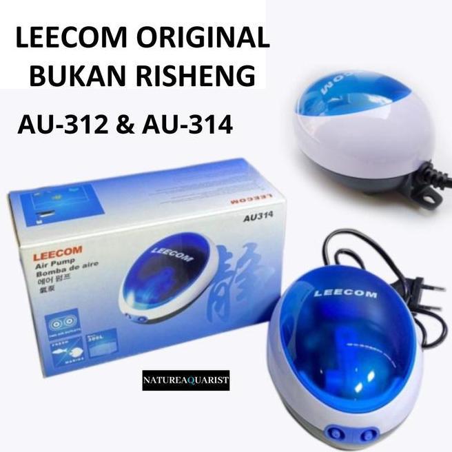 Leecom Au 312 Dan Au 314 Aerator 1 Dan 2 Lubang Pompa Udara Hening