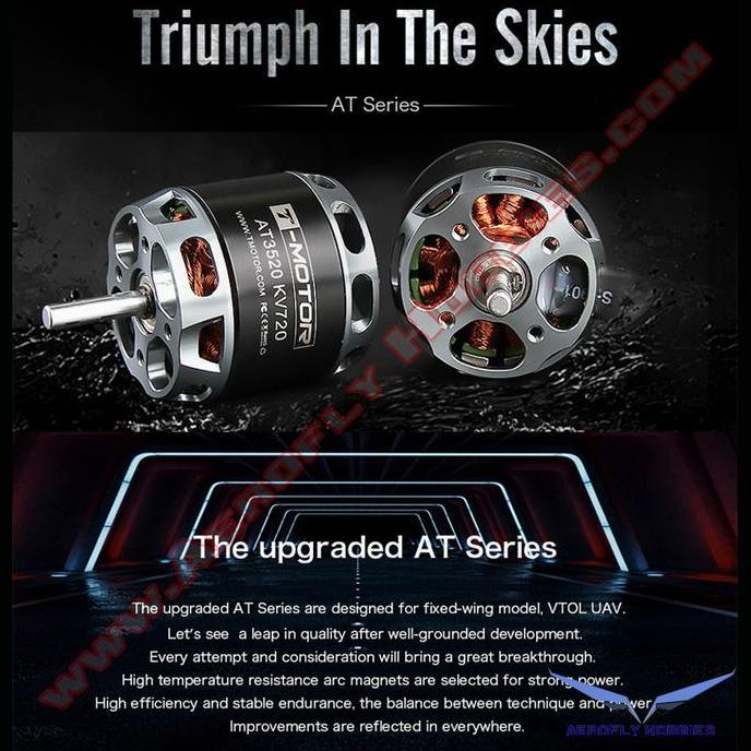 TERBARU T-MOTOR AT3520 550KV BRUSHLESS MOTOR FOR SKYWALKER X8 AND NIMBUS 1800