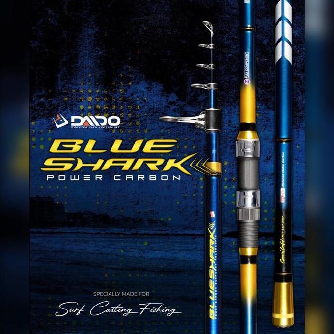 Joran Telescopic Daido Blue Shark Power Carbon Ring Fuji