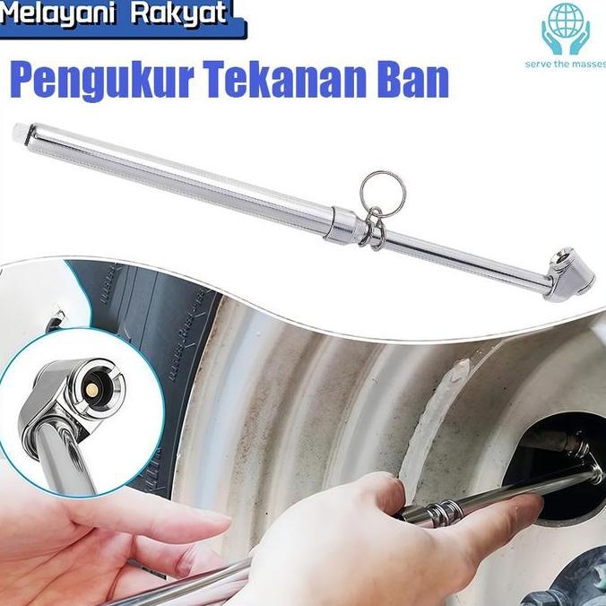HASQUINE 150 PSI ALAT UKUR TEKANAN ANGIN BAN MOBIL TRUK TIRE PRESSURE GAUGE I DUAL TIRE GAUGE