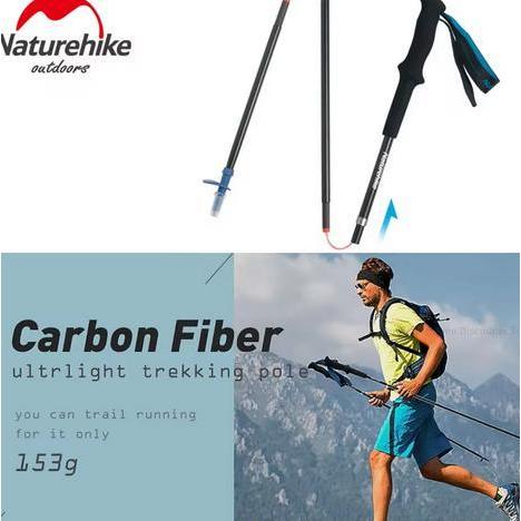 Trekking Pole Air Trek St08 4 Nodes Carbon Fiber Naturehike Nh18D020-Z