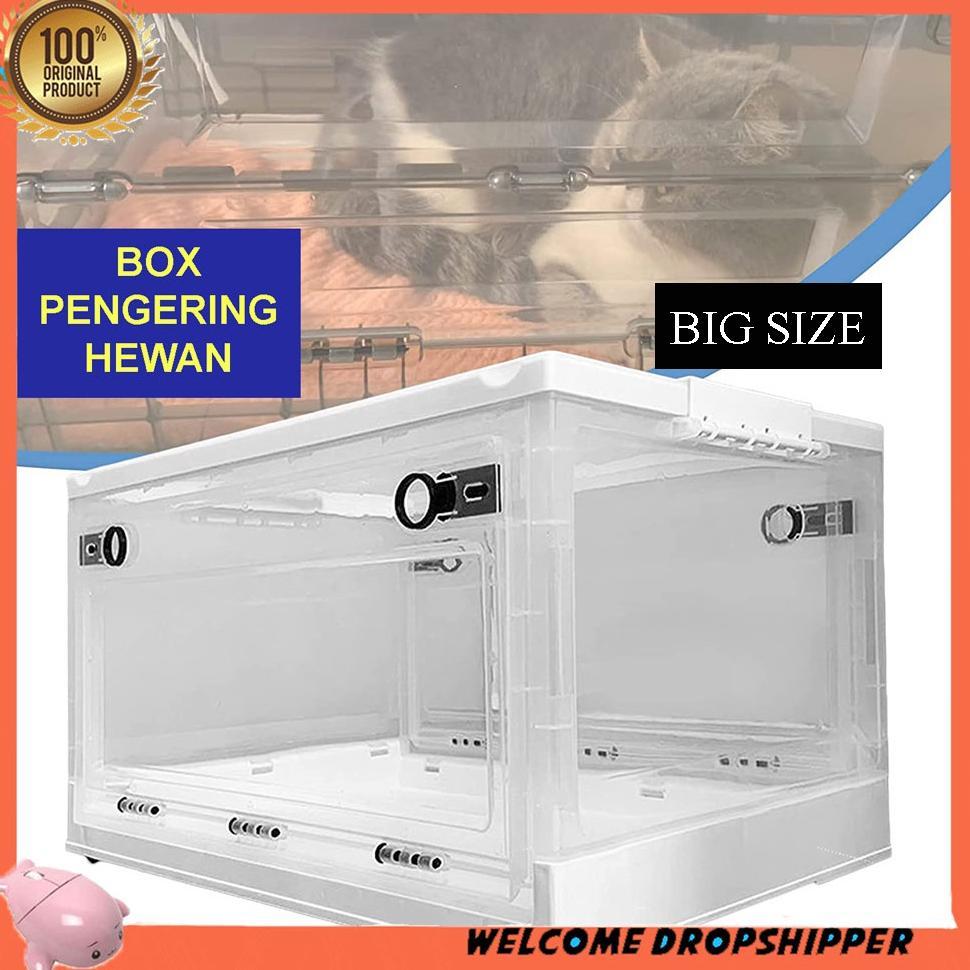 TECHMY Box Pengering Grooming Kucing Anjing Drying BOX