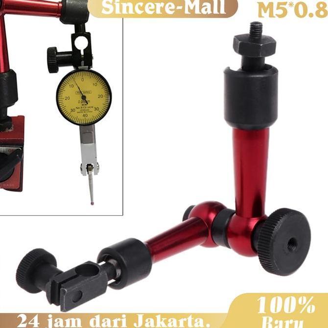HAMDORA M5 Stand Holder Magnetik Lengan Flexible Stang Dial Ukuran Mini