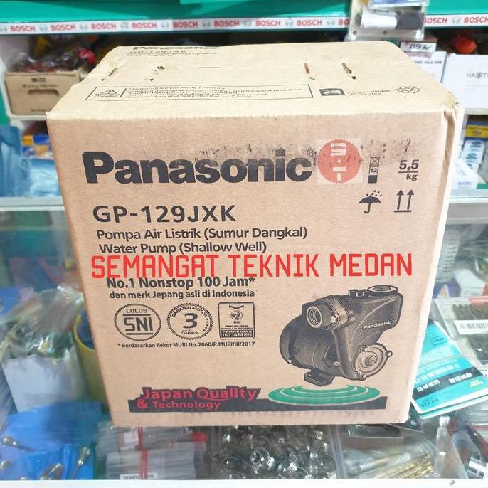 TERMURAH - GP129 MESIN POMPA AIR WATER PUMP NON AUTO PANASONIC GP129JXK GP 129