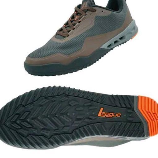 Sepatu League Coklat Outdoor Shoes Magma Sneakers Pria Original Cowo