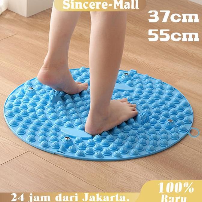 EZESJIT Alas Kaki Pijat Refleksi Alat Refleksi Telapak Kaki Karpet Refleksi Pijat Kaki Alat Refleksi