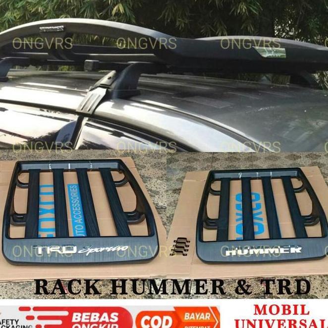 Roof Rack Hummer Trd Sportivo Rak Atas Mobil Universal Avanza Xenia Fortuner Rush Innova Calya Sigra