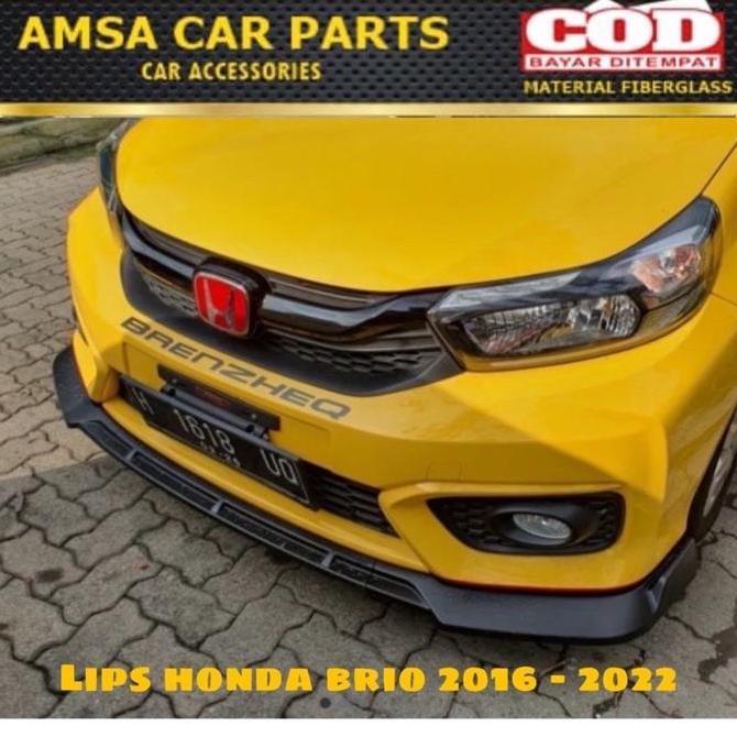 Lips Bumper Bemper Brio 2016 Mobil Depan Honda Old All 2017 2018 2019 2020 2021 2022