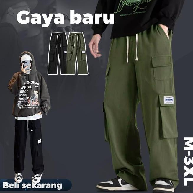 Dl Pakaian Dl Pakaian Pria Celana Pria Cargo Panjang Joger