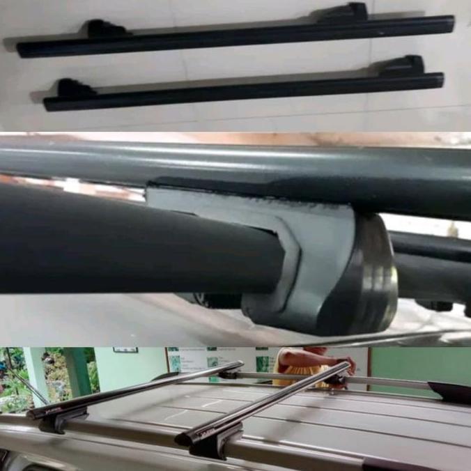 Crossbar / Sport Rack / Roof Rack Jepit Roof Rail / Rel Rush Terios