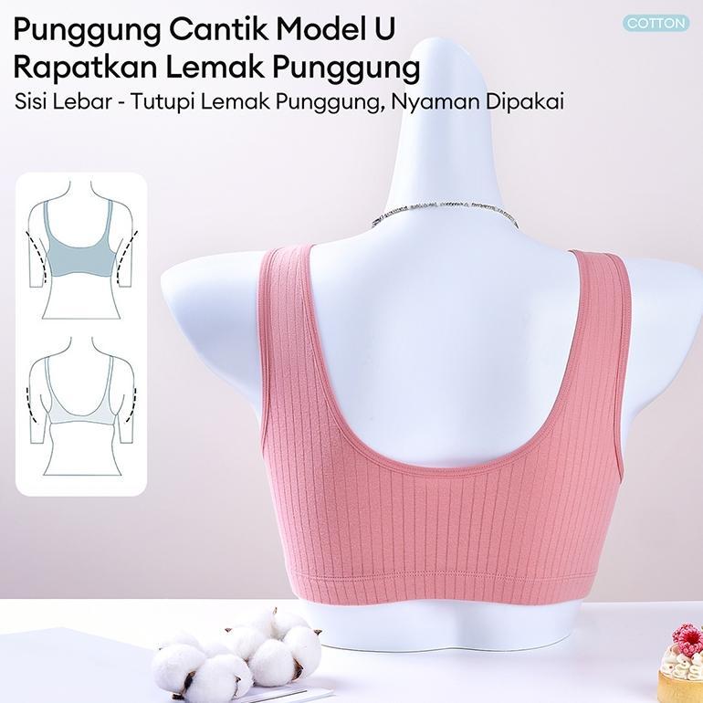 original angel mommy bra menyusui jumbo kancing depan push up bh tanpa kawat katun 1018bra