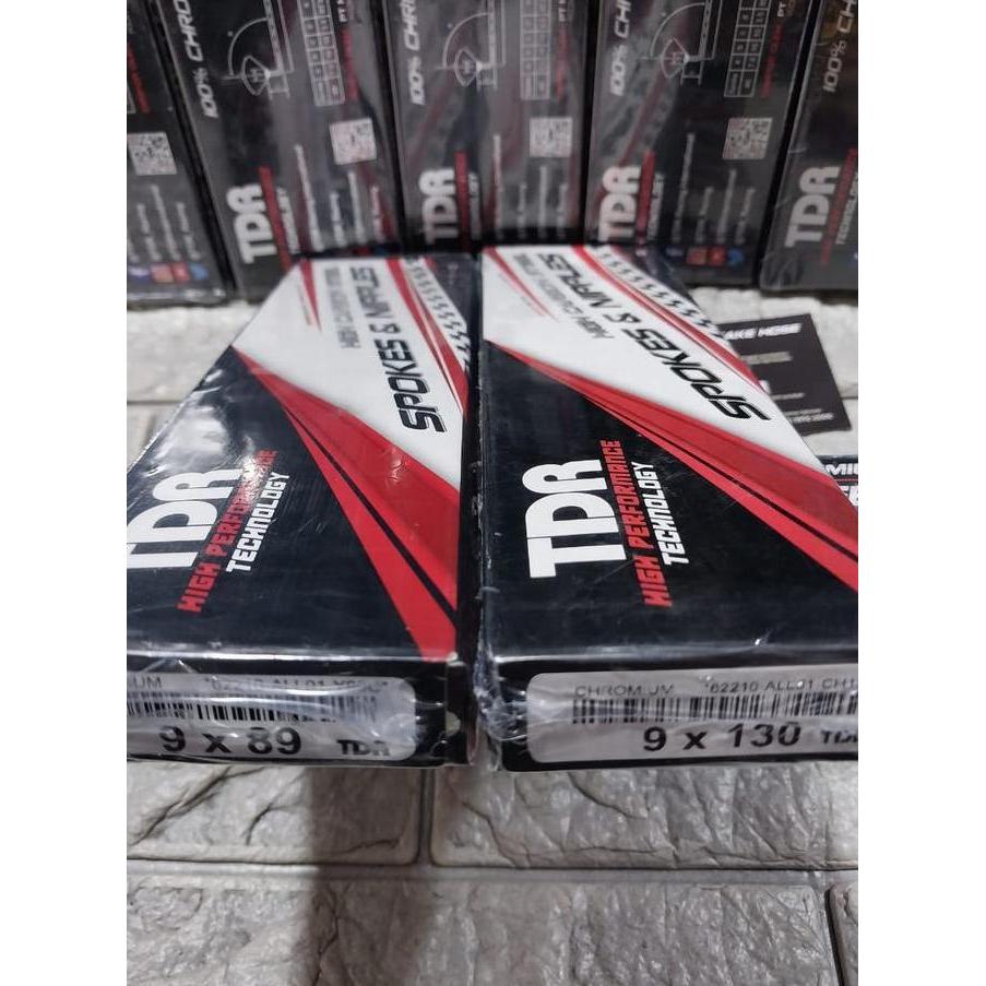 Jari-Jari Ring 14 Warna Crouum TDR Original 89-130 Khusus Ring Velg 14/Lingkar Velg 14