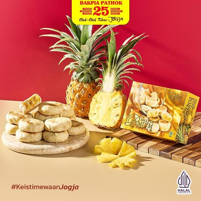 Bakpia Pathok 25 Premium Nanas | Oleh-Oleh Khas Jogja