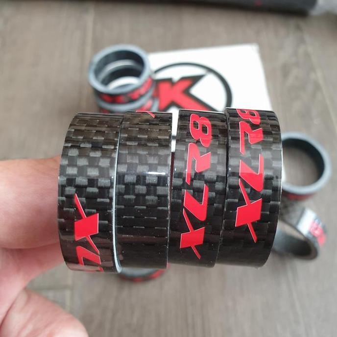 Ring Fork/Spacer Carbon asli XLR8 10mm