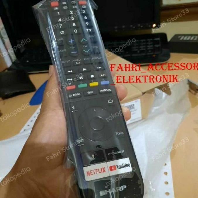 Remot TV Sharp LEDTV androidtv 4K Original