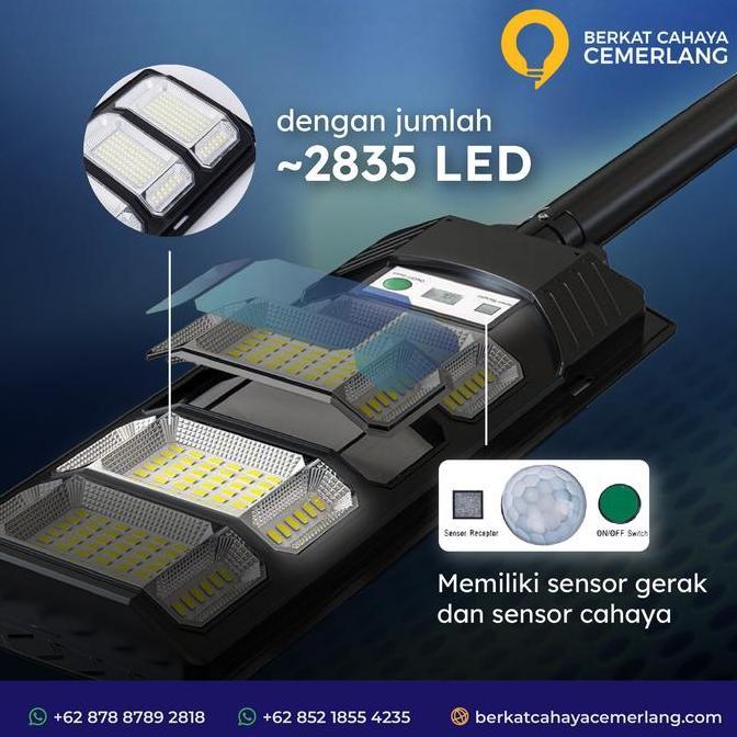 Lampu Jalan Solar All In One Murah 60W 90W 120W 150W Street Light PJU Tenaga Surya Tenaga Matahari P
