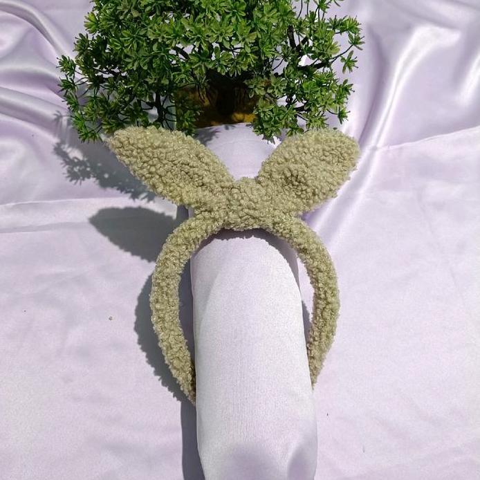 Paket Usaha (1 Lusin) Bando Bulu Kelinci Anak dewasa wanita