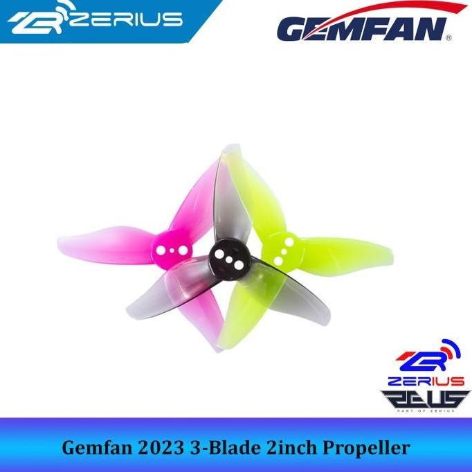 Gemfan 2023 2inch 3-Blade 1mm Shaft Toothpick Propeller