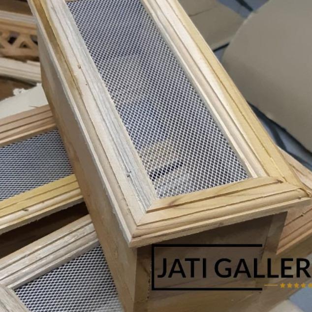 Loster Kayu Jati + Kawat Nyamuk // 11X30