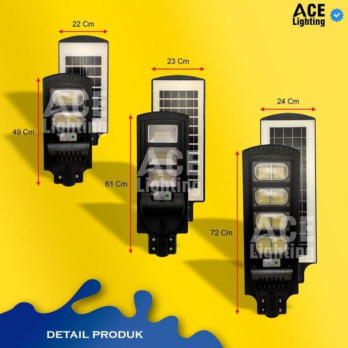 Lampu Jalan Solar 60 W PJU solar cell 90 W PJU 120 Watt LED Remote