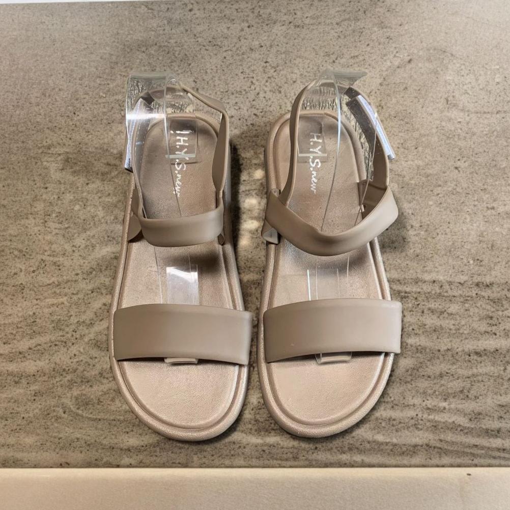 Grade Ori Sandal Jelly Wanita Terbaru/Sendal Tali Karet Hys 3882-1/Sendal Flat Kekinian