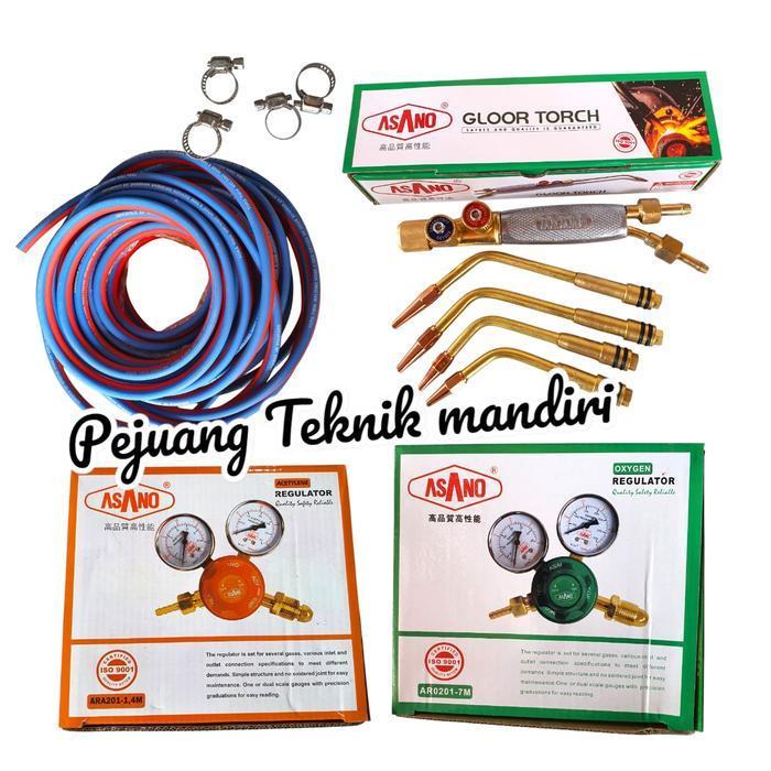 PAKET STANG LAS BLENDER ASANO DAN SELANG BLENDER LAS