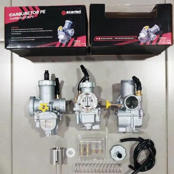 Hjv Bisa Cod Karburator Scarlet Pe 24 Pe 26 Pe 28 Pe 30 Karbu Carburator Universal Semua Motor