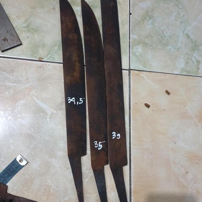 Bilah Golok Bahan K110 Bohler standar aisi D2