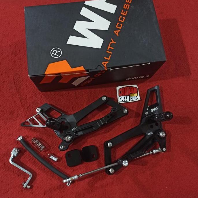 NEW Footstep Step Underbone Racing WR3 Kawasaki Ninja RR R 150 150R 150RR