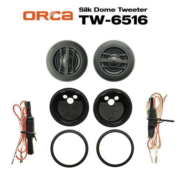 Tweeter Orca Tw-6516 Silk Dome Tweeter Speaker Mobil