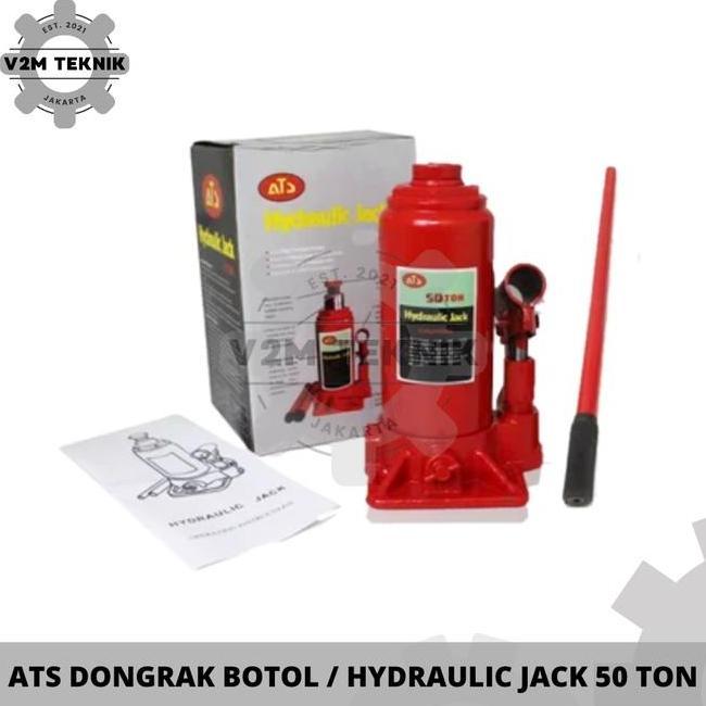 Ats Dongkrak Botol 50 Ton Hydraulic Ja 50 Ton Dongkrak El Botol
