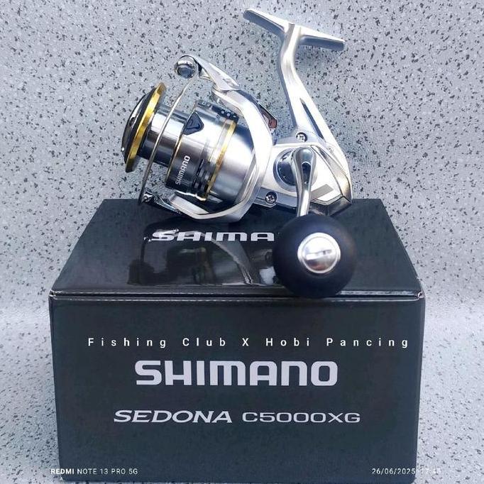 NEW Reel Spinning Shimano Sedona FJ 1000 2500 HG SDH C3000 4000 XG 5000 XG (Seri Terbaru) 100% Origi