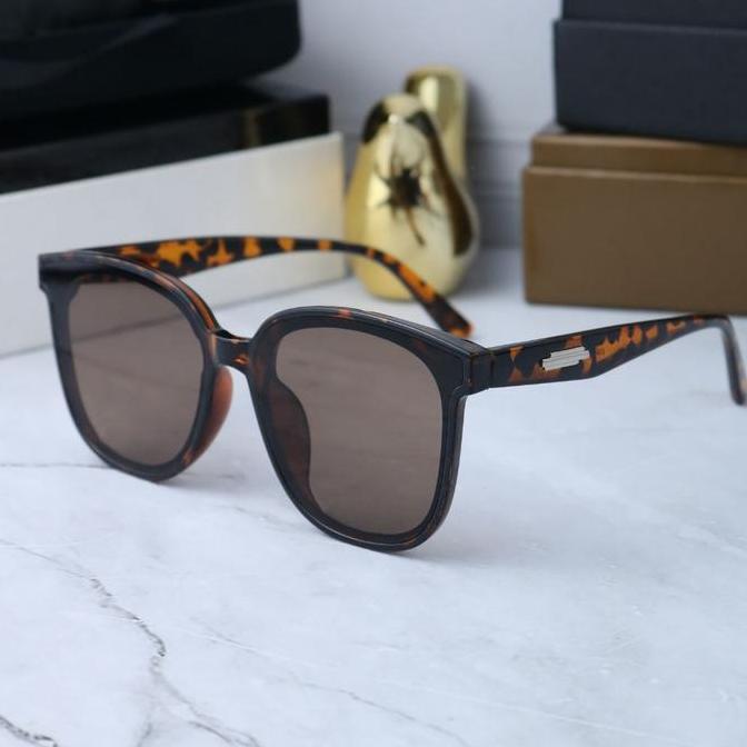 Promo Paket Kotak&Lap-Mg230 Kacamata Hitam Wanita Anti Silau Dan Anti Uv400 Kacamata Gaya Sunglasses